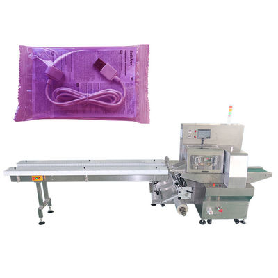 220V Horizontal Flow Shoe Pillow Pouch Packaging Machine